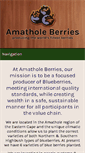 Mobile Screenshot of amatholeberries.co.za